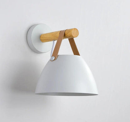 Nordic Bowl Wall Lamp | Iron, Touch Switch - JUGLANA