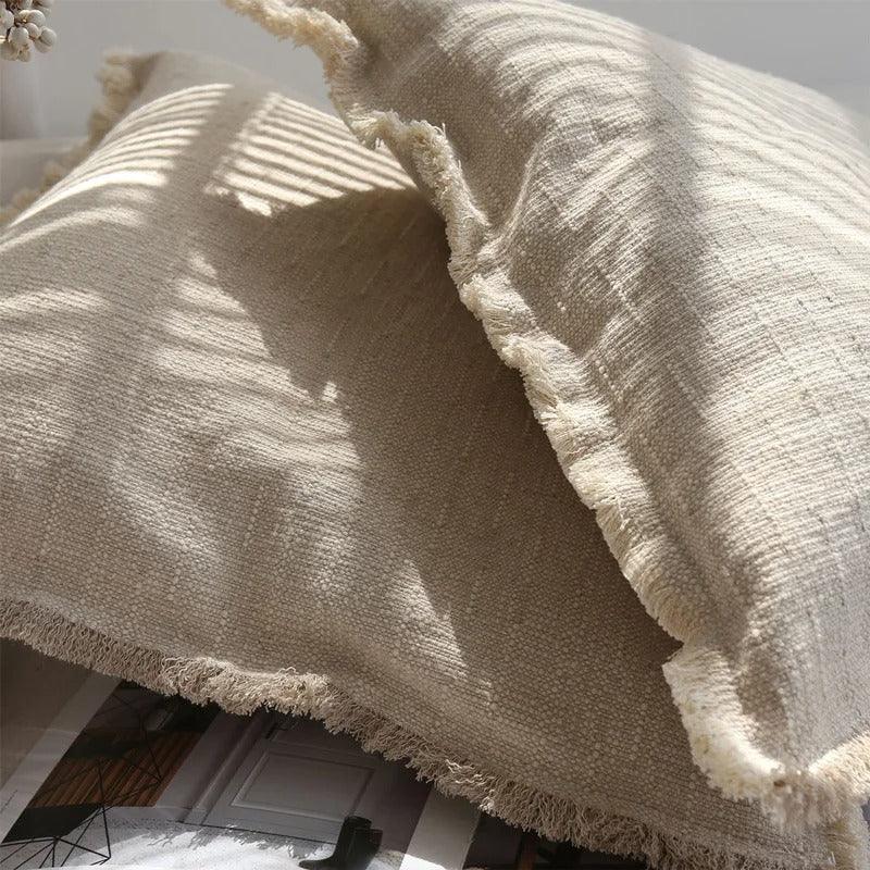 Nordic Pillowcase Covers | Linen, Cotton - JUGLANA