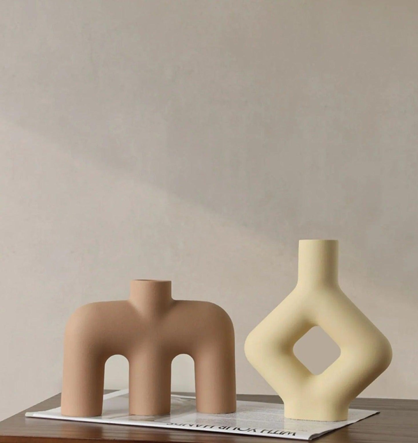 Nordic Tube Vase | Ceramic - JUGLANA