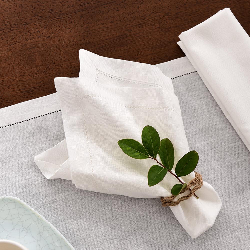 Organic Linen Napkins, 100% Organic Fabric
