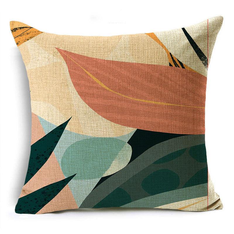 Pillowcase Series 'JUGLANA' | Linen, Cotton | Botanical Cushion Cover - JUGLANA