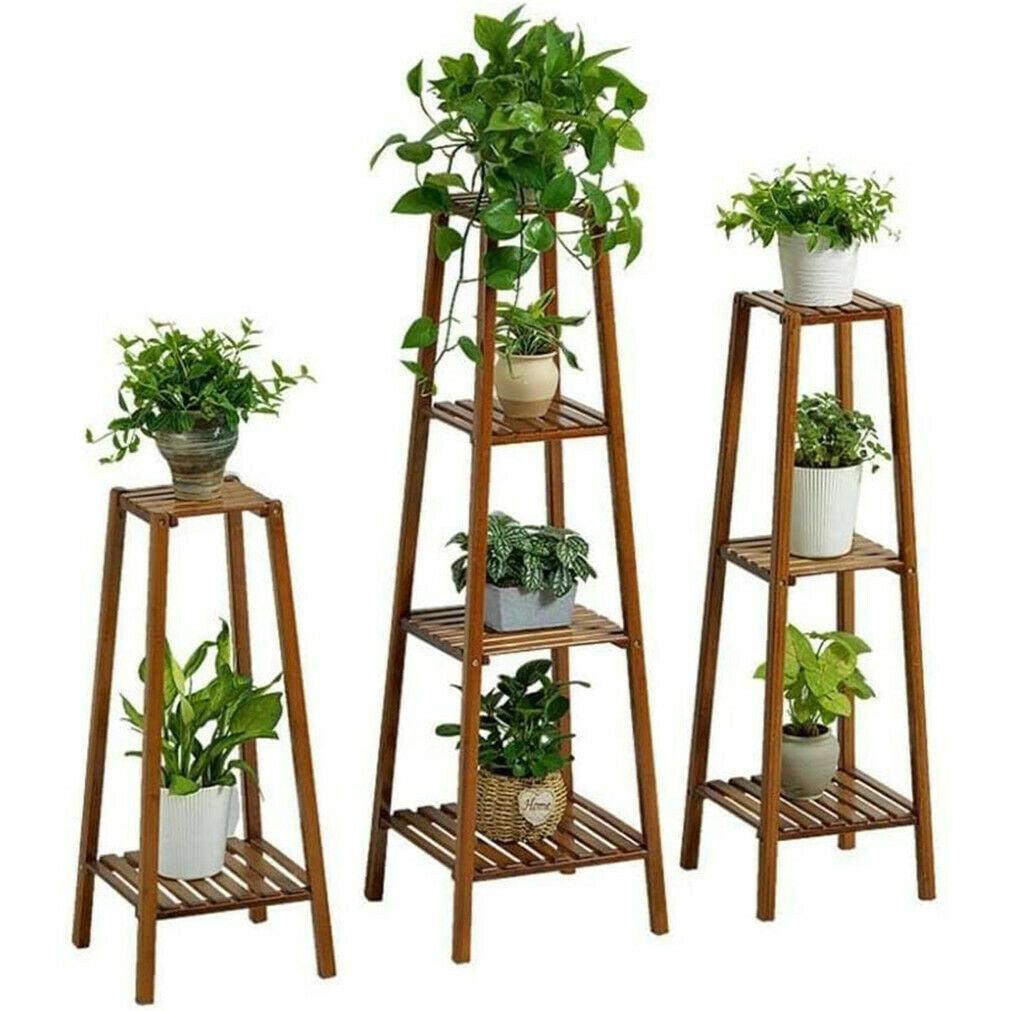 Plants Rack Stand | Bamboo | Indoor, Outdoor Display - JUGLANA