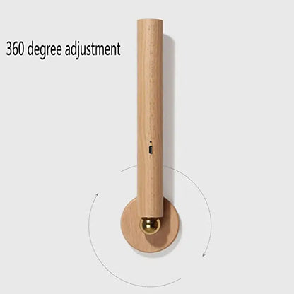 Magnetic Wooden Lamp | Full Wood