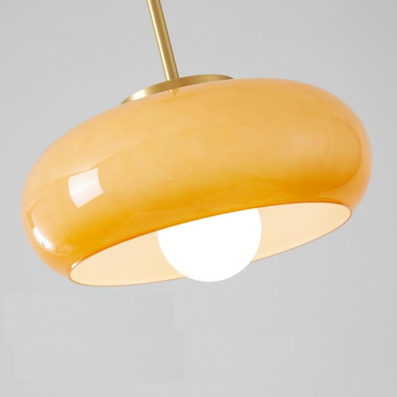 Retro Pendant Light  | Bright, Full Glass Lamp - JUGLANA