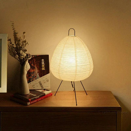 Small Japanese Lampion Lamp | Paper - JUGLANA