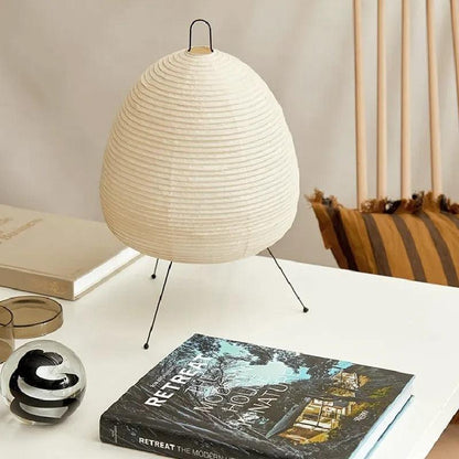 Small Japanese Lampion Lamp | Paper - JUGLANA