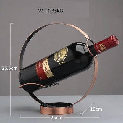 Luxurious Wine Bottle Holder | Full Metal