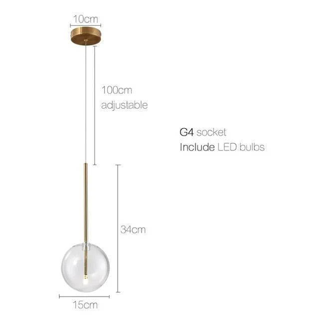 Dansk vegglampe | Børstet metall