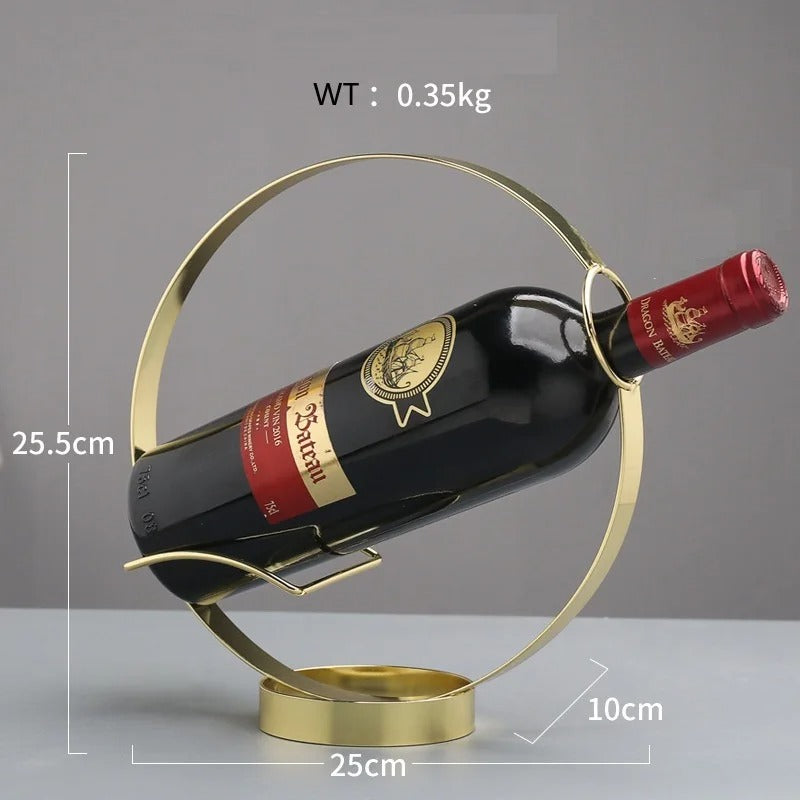 Luxurious Wine Bottle Holder | Full Metal