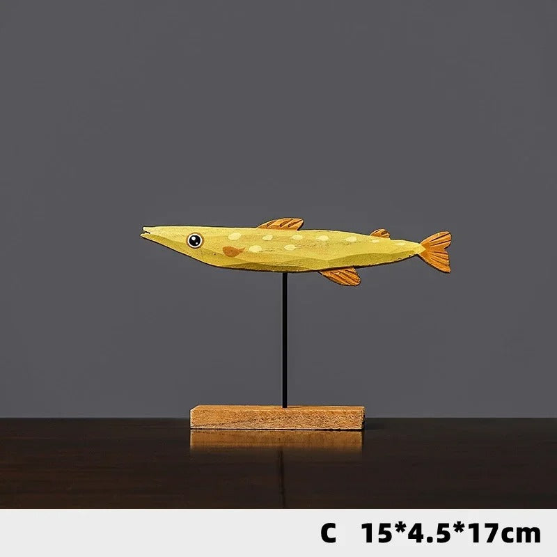 Decorative Fish Model | Wood