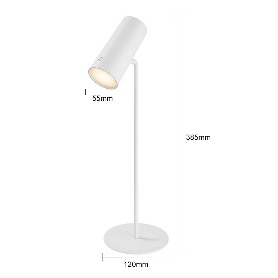 Minimalistisk bordlampe | Justerbar lystilstand