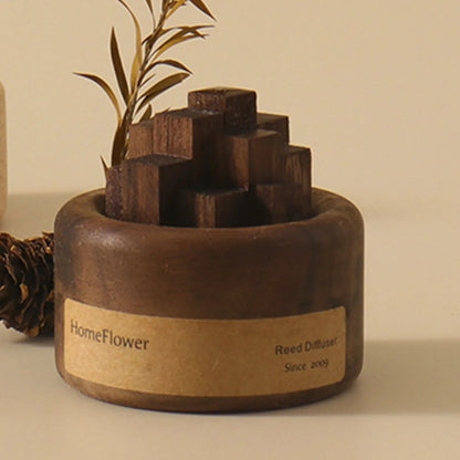 Natural Fragrance Diffuser | Solid Wood