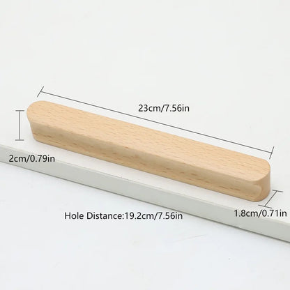 Minimalistische handgrepen | Massief hout