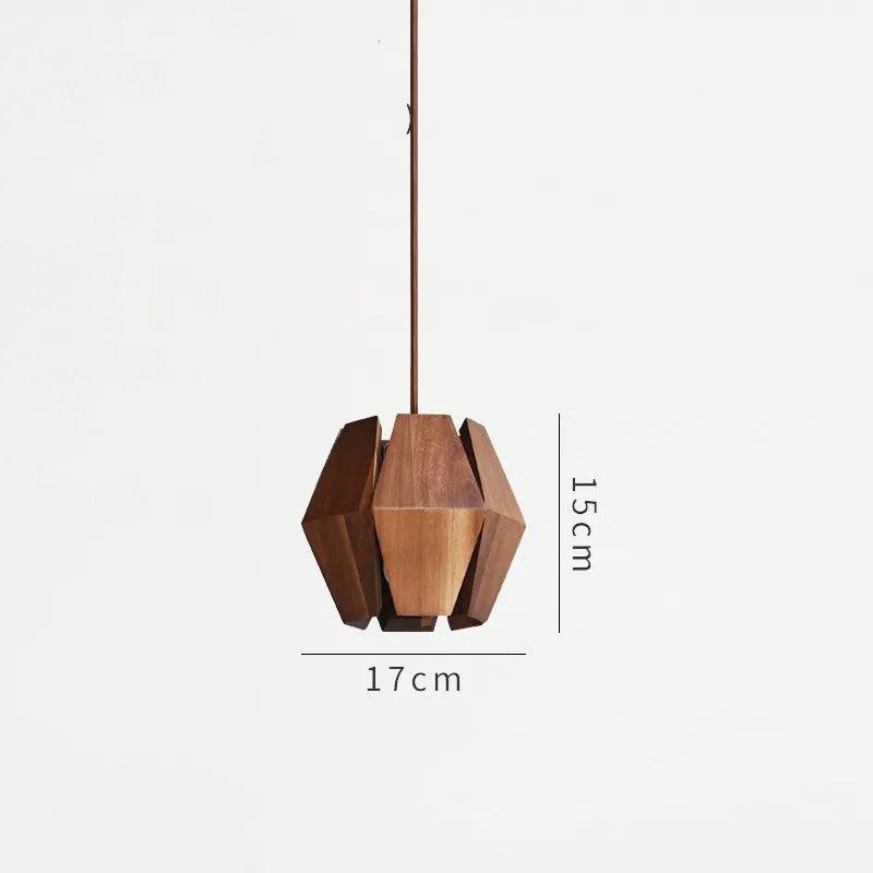 Wood Fragments Pendant Light | Wood & Metal - JUGLANA